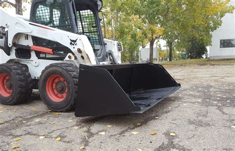 skid steer snow bucket for sale|mulch bucket for skid steer.